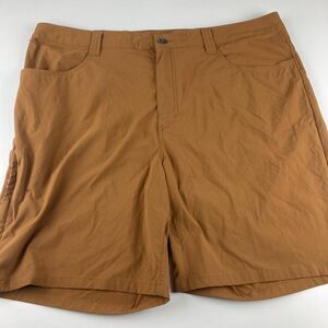 Patagonia Quandary Shorts Mens 40 Brown 8" Hiking Stretch Nylon STY57813 SP24